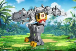Transformers Cyberworld - Chomp & Battle Grimlock actionfigur