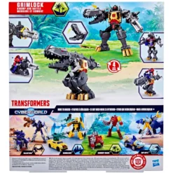 Transformers Cyberworld - Chomp & Battle Grimlock actionfigur