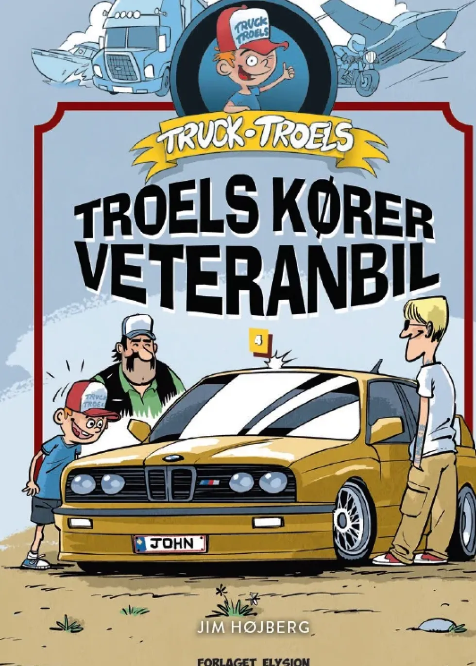 Truck Troels kører veteranbil