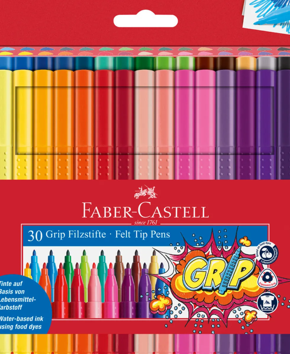 Tusser grip Faber-Castell 30 stk