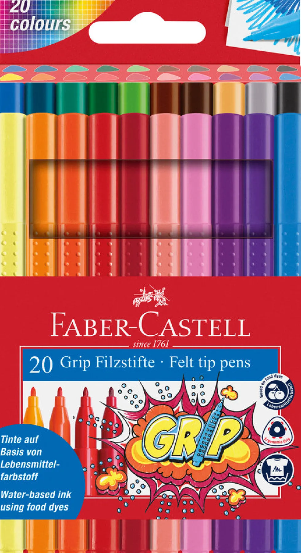 Tusser grip 2001 Faber-Castell 20 stk.