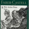 Tusser Pitt Artist Pen Sort 8 Ass
