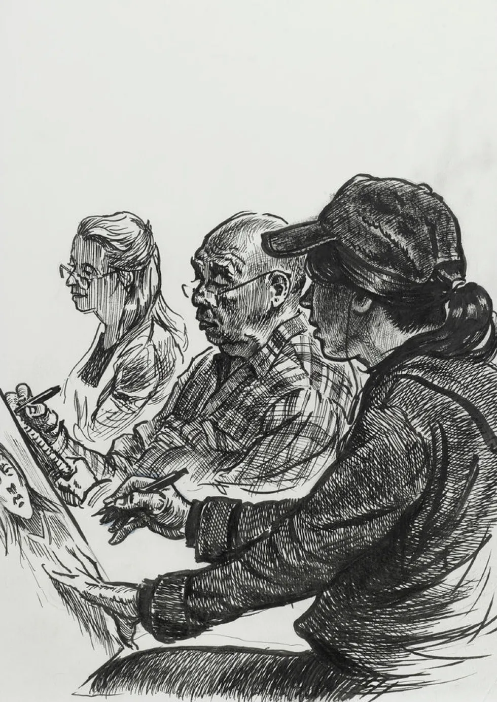 Tusser Pitt Artist Pen Sort 8 Ass
