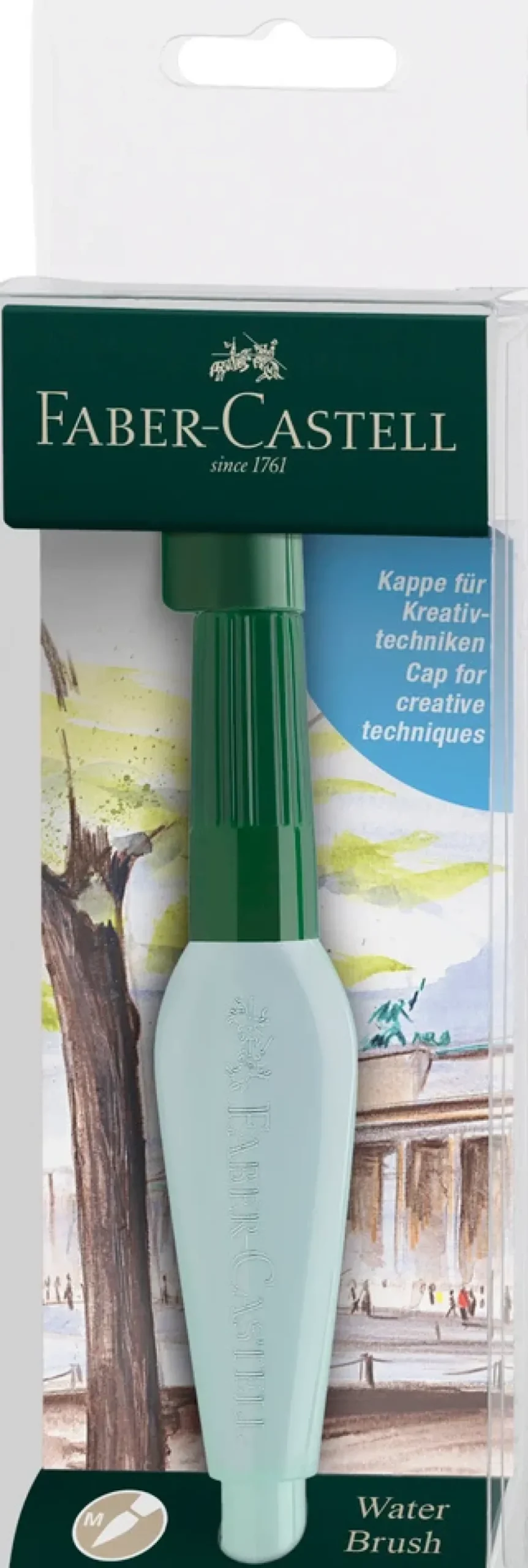 Vandpensel Faber-Castell kunstner medium nylon hår