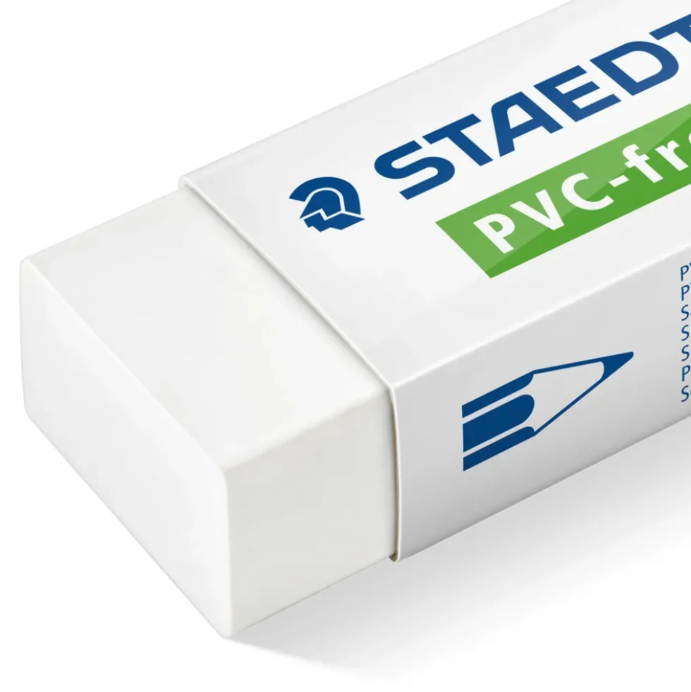 Viskelæder Staedtler pvc fri hvid