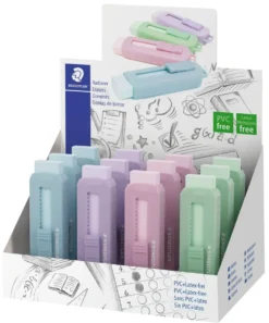 viskelæder staedtler usb 4 ass. pastel farver