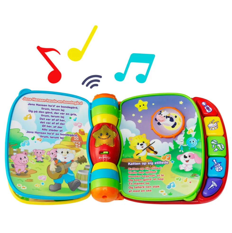 Vtech Baby musikbog med børnesange