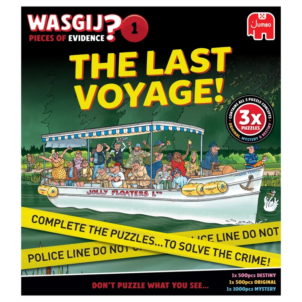 Wasgij The last voyage 2x500 1x1000 brikker