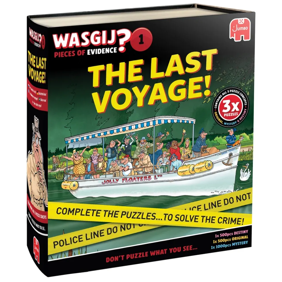 Wasgij The last voyage 2x500 1x1000 brikker