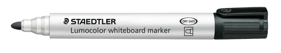 Whiteboardmarker Staedtler sort 2mm.