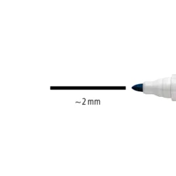 Whiteboardmarker Staedtler sort 2mm.