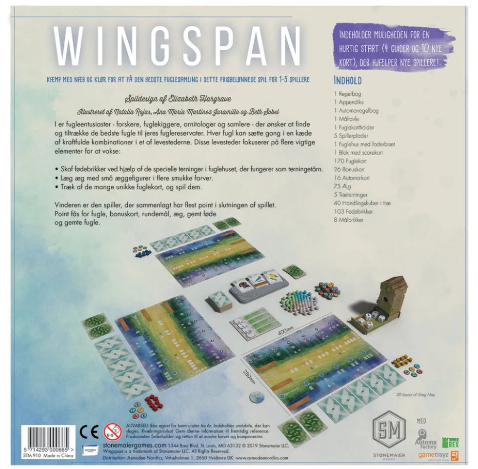 Wingspan 2nd Edition