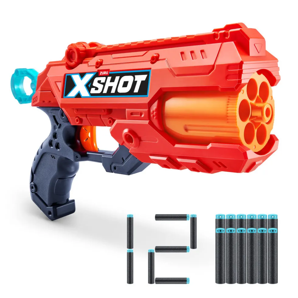 Xshot excel reflex 6 blaster med 12 darts